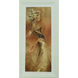 AFTER CHARLOTTE ATKINSON "Muse of Fire I", limited edition colour print No'd.