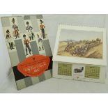 Assorted ephemera to include The Courage 1965 Calendar featuring British soldiers,