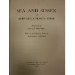 RUDYARD KIPLING "Sea and Sussex from Rudyard Kipling's Verse", illustrated by Donald Maxwell,