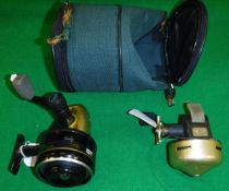 An ABU "Gold Max 507" close faced fishing reel and an ABU "Abumatic 140" closed face fishing reel