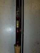 A Hardy "Graphite Salmon Fly Rod Deluxe" 15ft 4" #10 three piece salmon fly rod,