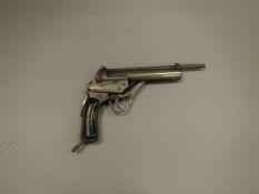 A Wesley Richards "Highest Possible" air pistol .177, circa 1907, bearing Patent No.