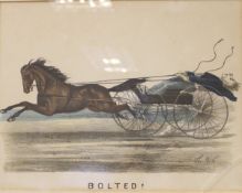 AFTER THOMAS WORTH "Bolted", "Unbolted!", "The Deacon's Mare",