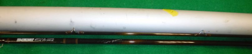 A Sage "Graphite III" 10ft two piece trout fly rod,