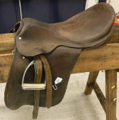 Four general purpose saddles to include a Sydney Free,