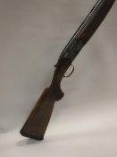 A Beretta 12 bore shotgun, "Silver pigeon C", double barrel, over and under,