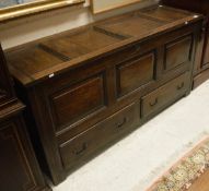 A 18th Century mule chest,