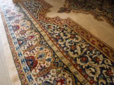 A Persian style modern machine woven rug,