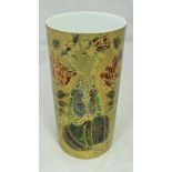 A Rosenthal Studio Linie gilt decorated vase,