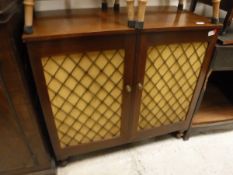 A reproduction hifi cabinet,