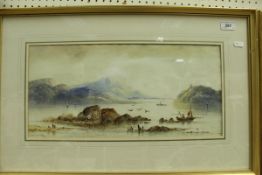 F E JAMIESON "Loch Katrine", oil on canvas, signed lower left,