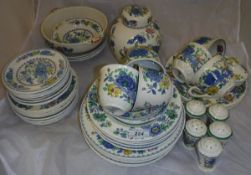 A collection of Mason's Patent Ironstone "Regency" pattern dinner and tea wares,