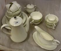 A Wedgwood "Silver Ermin" tea / coffee service,