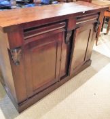 A Victorian mahogany chiffonier,