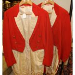 Two hunt evening tailcoats,