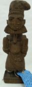 A Nigerian Yoruba wood carving by Dejo Fakeye,