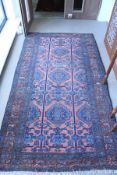 A Persian rug,