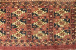 A Bokhara Torba rug,