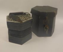 A 19th Century concertina by C.