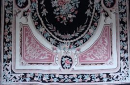 A large needlework carpet,