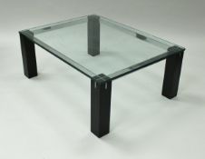 A late 20th Century coffee table,