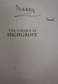 HRH THE PRINCE OF WALES AND CANDIDA LYCETT GREEN "The Garden at Highgrove" hardback,