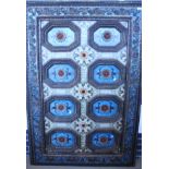A reproduction Venetian ceiling panel CONDITION REPORTS Length approx 156 cm.