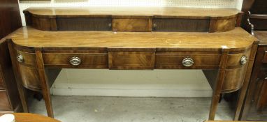 A 19th Century Scottish mahogany sideboard,