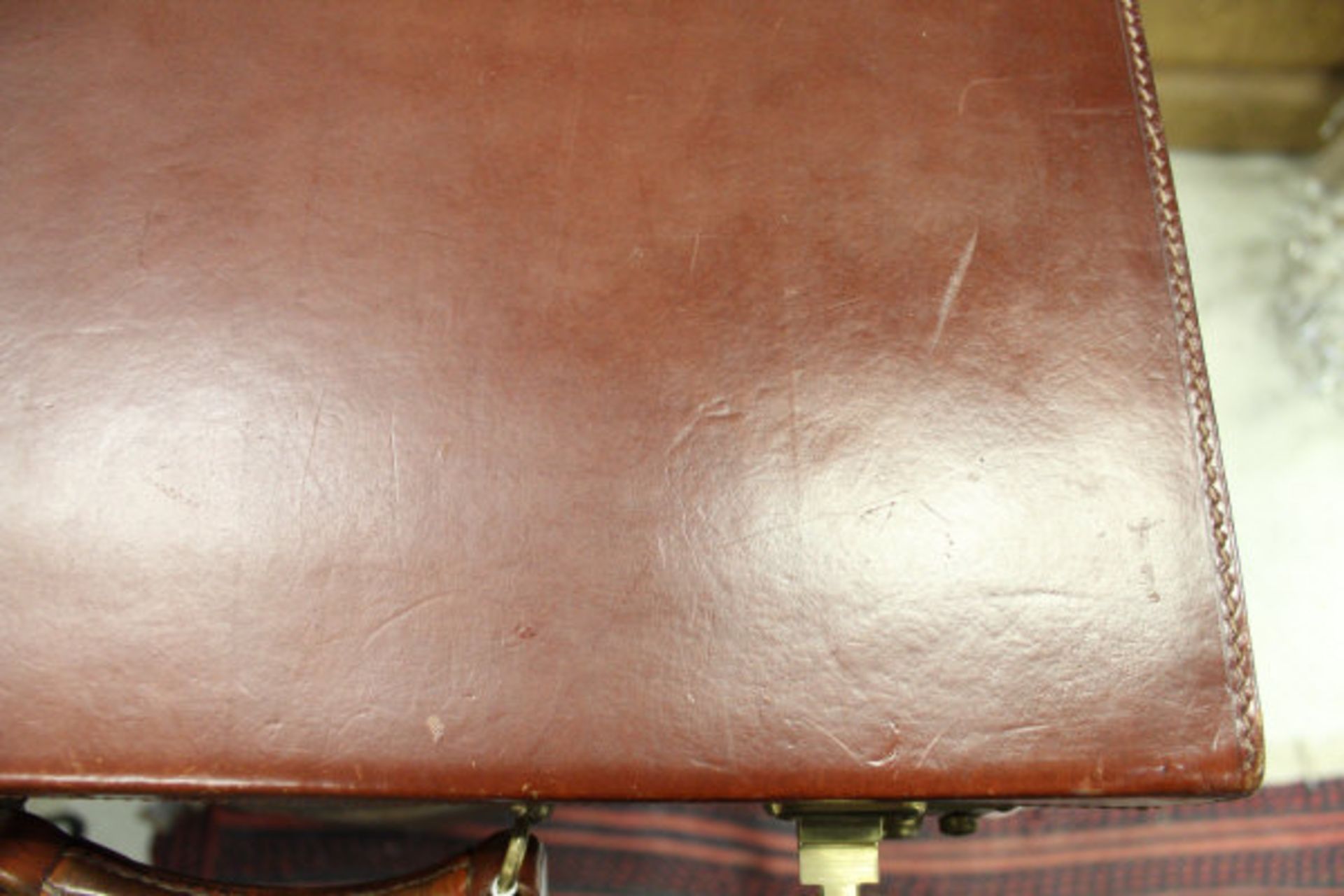 A leather briefcase by Swaine, Adeney Brigg, - Image 3 of 11