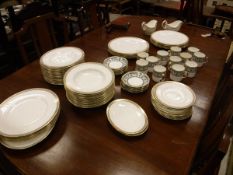 A collection of various dinner wares to include Coalport "Gold Wheat" and "Golden Melody",