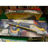 A Hornby Railways Eurostar electric trainset boxed,