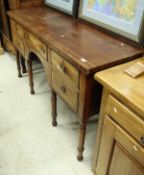 An early 19th Century mahogany sideboard