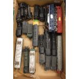 A collection of three Märklin H0 gauge electric locomotives and tenders,