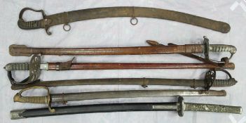 A 20th Century Japanese Katana of typical form,