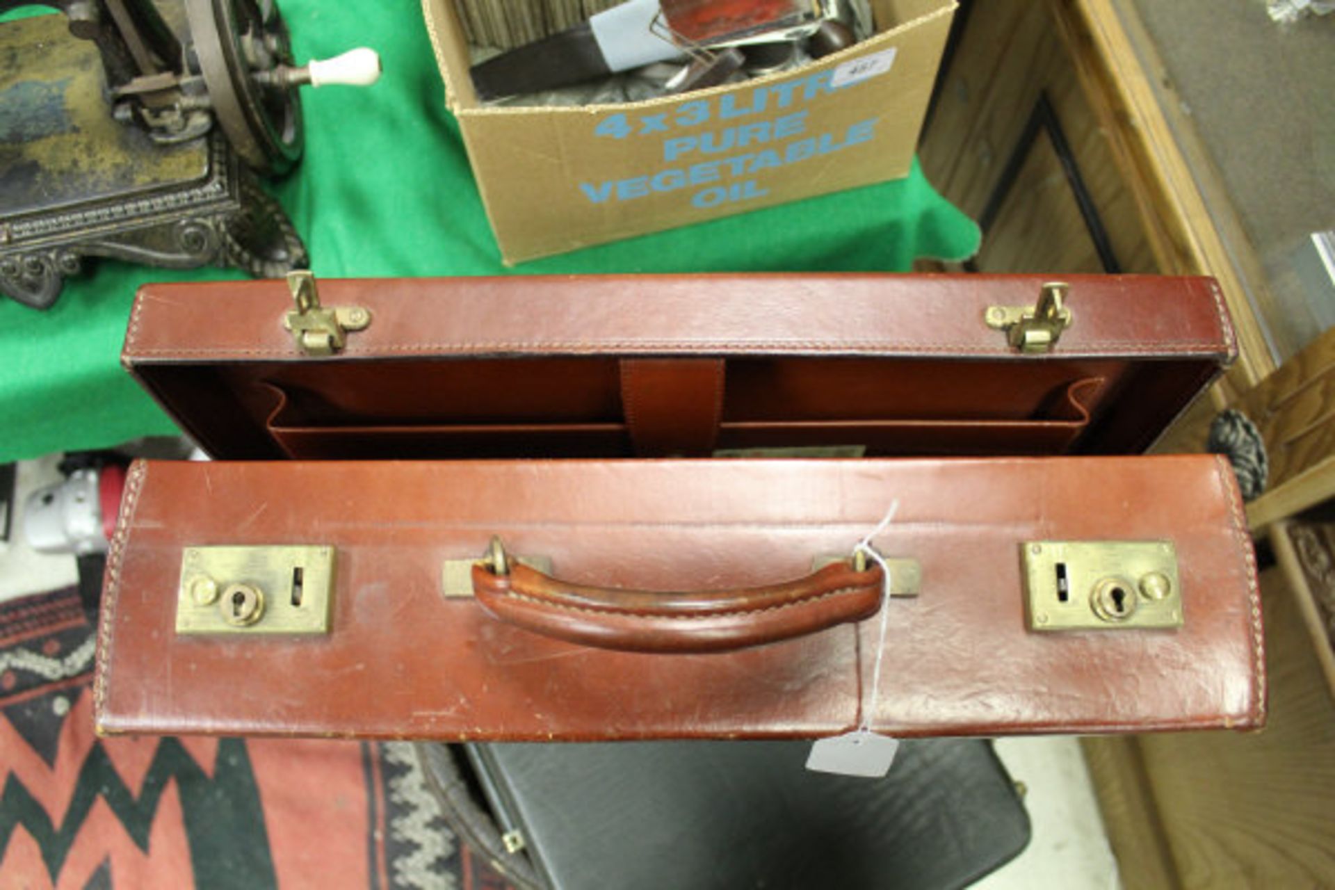 A leather briefcase by Swaine, Adeney Brigg, - Image 11 of 11
