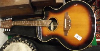 An Ozark 2252-S guitar mandolin,