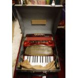 A Delicia Sonorex 1 accordion,