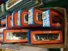 A collection of seven various Märklin H0 gauge electric locomotives (3030, 3037, 3050, 3055, 3056,