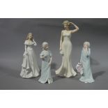 Four SBL Regal House collection figures,