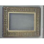 A Victorian gilt and gesso picture frame, the slip inscribed Marco Basaiti,