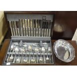 A canteen of silver plated cutlery by Arthur Price;