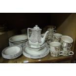 A quantity of decorative ceramics to include Adams 'Sharon' pattern breakfast ware and 'Autumn
