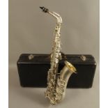 AN ALTO SAXOPHONE by J.