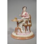 A limited edition Fine Porcelain model of Jane Austens Elizabeth from Pride and Prejudice,