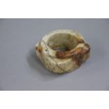 A reproduction Chinese soapstone toggle?,