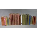 A quantity of cloth bound vols: Picturesque History of Yorkshire by S Fletcher