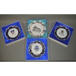 A quantity of Coalport limited edition plates to include The Huddersfield plate,