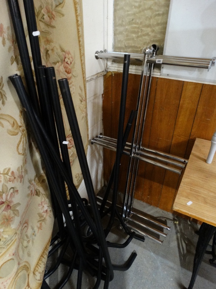 A Selection Of Clothes Rails