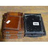 A Quantity Of Photographic Plate Holders