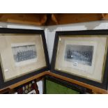 Two Framed Photographs Of Conway Division Police Force 1922 & 1923